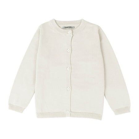 

Generic Kids Girls Knitted Blouse Toddler Boys Clothes Knitted Colorful Solid Sweater Loose Cardigan Coat Tops Open Front Sweater for Party Birthday School(White 5-6 Years)