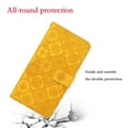 thumbnail image 7 of For Samsung Galaxy S24 FE 5G 6.7" Ethnic Wind Embossed Strong Magnetic Attachment/Closure, Card Slots/Pocket, PU Leather Flip Wallet Case ﻿,Yellow,For Galaxy S24 FE 5G, 7 of 7