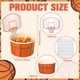 thumbnail image 3 of Vasos Sunnyray para aperitivos con forma de aro de baloncesto, 24 juegos con tarjetas, 250 ml, 3 of 6