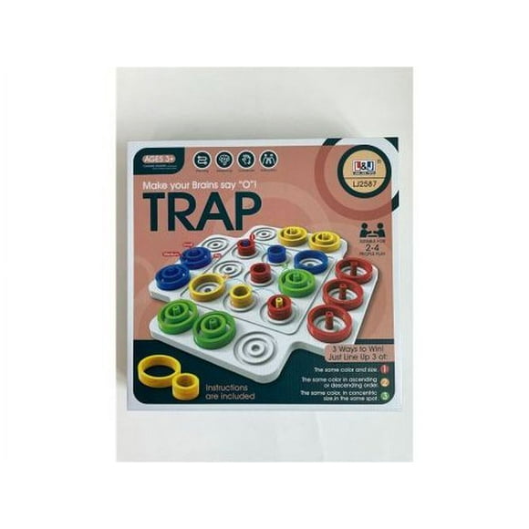 HAMMOND TOYS Extreme Tic Tac Toe Trap Make Your Brain Say O Brain Teasor Game