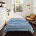 thumbnail image 4 of Blue Large Tapestry for Bedroom Wall Hanging Tapestry, Vintage Modern Abstract Art Ombre Ceiling Backdrop Tapestries Poster Blanket Wall Decor for Teens Room Living Room Dorm 100" x 59", 4 of 8