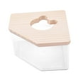 thumbnail image 1 of Baño para hámster, inodoro transparente, caja de arena para ardillas, jerbos y ratones. L, 1 of 9