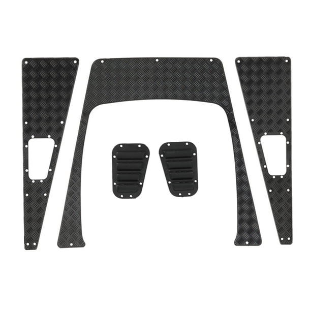 Resistencia de colisión de rejilla de admisión de coche RC 5 uds para 1/10 RC Traxxas TRX4 Defender Ehuebsd libre de BPA