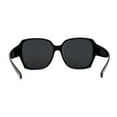 thumbnail image 4 of Polarized Large Oversized Barricade Rectangle Fit Over OTG Sunglasses All Black, 4 of 4