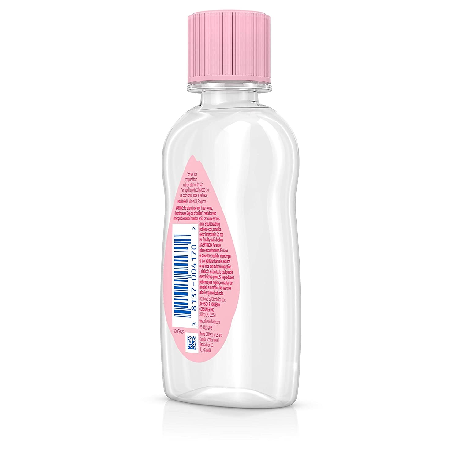 5 Pack - Johnson's Baby Oil 3oz Each