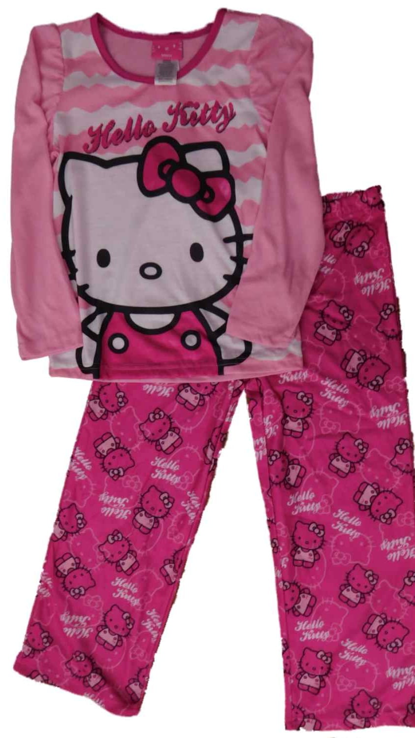 hello kitty pajamas white