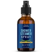 Eucalyptus, Peppermint Shower Steamer Spray 2 fl oz - Aromatherapy Shower Mist for Spa, Made from Pure and Natural Essential Oils, Refreshing Aroma for Clear Breathing, Enhances Mood - Nexon Botanics