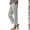 11# Army Green, variant on Women's Striped Print Pants Button-Down Slit Pants High Waisted Straight Leg Stripe Trousers Drawstring Lightweight Pant Black XXL