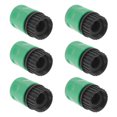 thumbnail image 1 of Adaptador de manguera de jardín de 6 piezas, conector de manguera de plástico de 3/4 de pulgada con desconexión rápida, 1 of 6