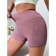 thumbnail image 2 of Floral Lace High Waisted Shapewear Shorts, 2 of 5