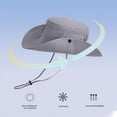 thumbnail image 4 of 100Fens Men'S Outdoor Hat Mountaineering Fishing Shade Sun Hat Sun Hat Breathable Fisherman'S Hat, 4 of 6