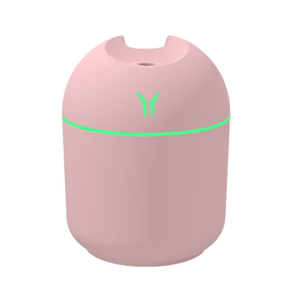 Humidificador frío USB, difusor de aceite aromático con lámpara de noche LED ultrasónica de 200ml critorio de SPA, habitación de bebé, Macarena Mini humidificador portátil