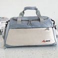 thumbnail image 2 of Mochila Bolsa de lona con separación seca y húmeda, bolsa de fitness ligera para acampar (azul claro) Sywqhk Para Estrenar, 2 of 7