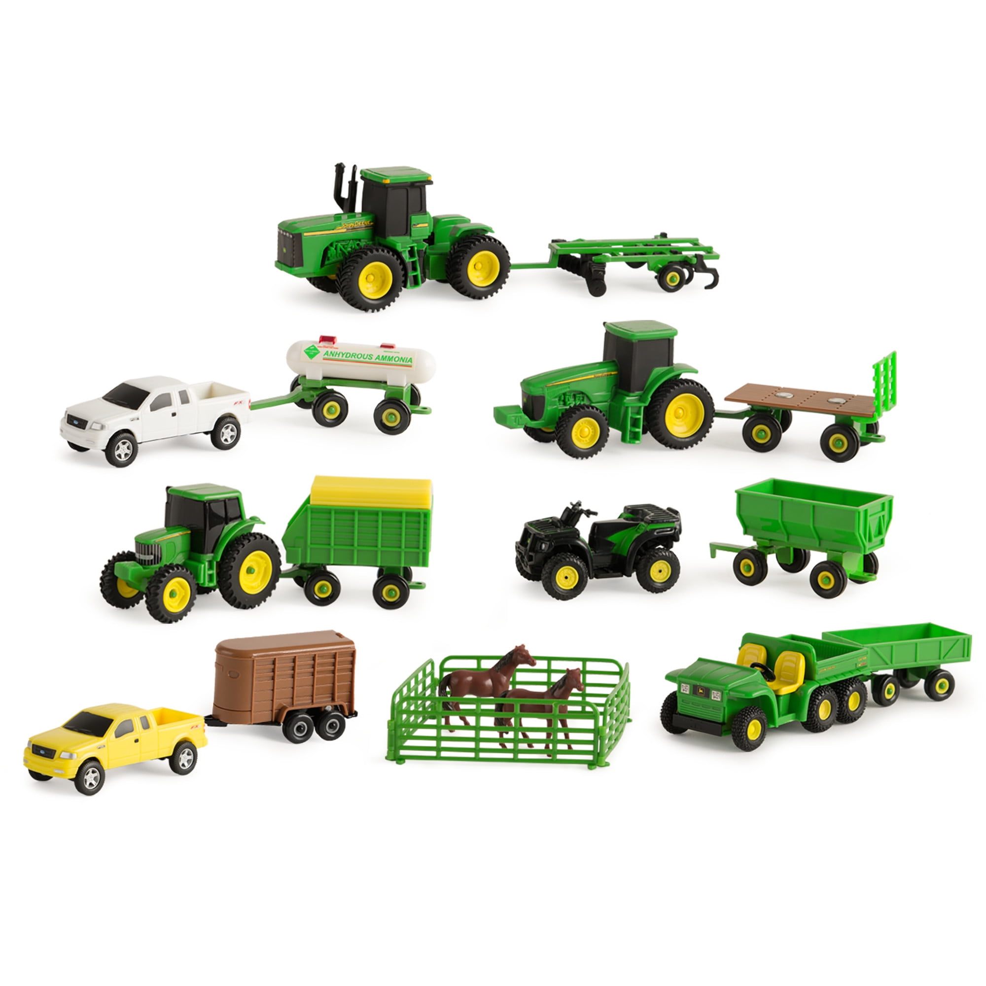 John Deere Toy Farm Tractor Plastic 1//64 Scale