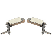 Flexiride 2000 lb Adjustable Torsion Half Axle - (Pair) - 7" Electric Brake Drums (Unassembled) | 4x4