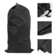 thumbnail image 3 of Bolsa de baño plegable portátil con cierre de cordón, organizador de tela Oxford para el hogar, viajes y uso al aire libre, color negro, 3 of 7