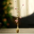 thumbnail image 5 of Brass Mini Flower Vase Antique Style Vintage Style Vase Flower Room Decor, 5 of 6