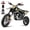 Yellow, variant on FRP FX40 40cc 4-Stroke Gas Powered Dirt Bike with Safety Kill Switch for young rides, Front & Rear Disc Brakes, EPA Certified, FX40-Ogemaw, Green, Max Model