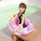 thumbnail image 3 of Flotador de piscina para bebé con asiento de seguridad, volante, anillo de natación inflable de dibujos animados, ayuda para entrenamiento de natación para niños de 2 a 6 años, 3 of 5