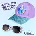 thumbnail image 4 of Set de gafas de sol y gorra de béisbol ajustable para niñas de Disney, 4 of 6