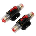 thumbnail image 3 of 12-24V Inline Circuit Breaker With Manual Reset Fuse Holder For Car Boat Audio System, 3 of 8