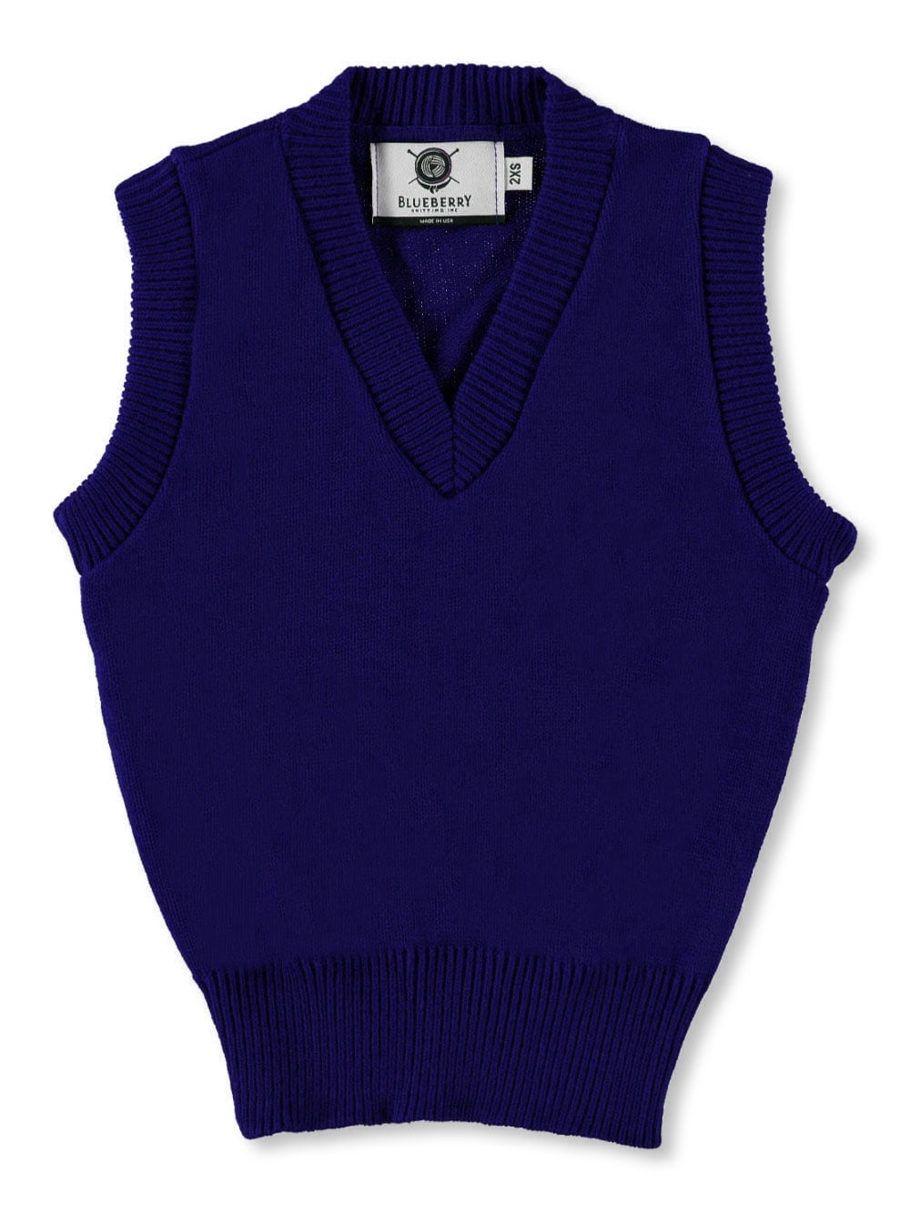 Blueberry Knitting - Blueberry Knitting Adult Unisex V-Neck Sweater ...