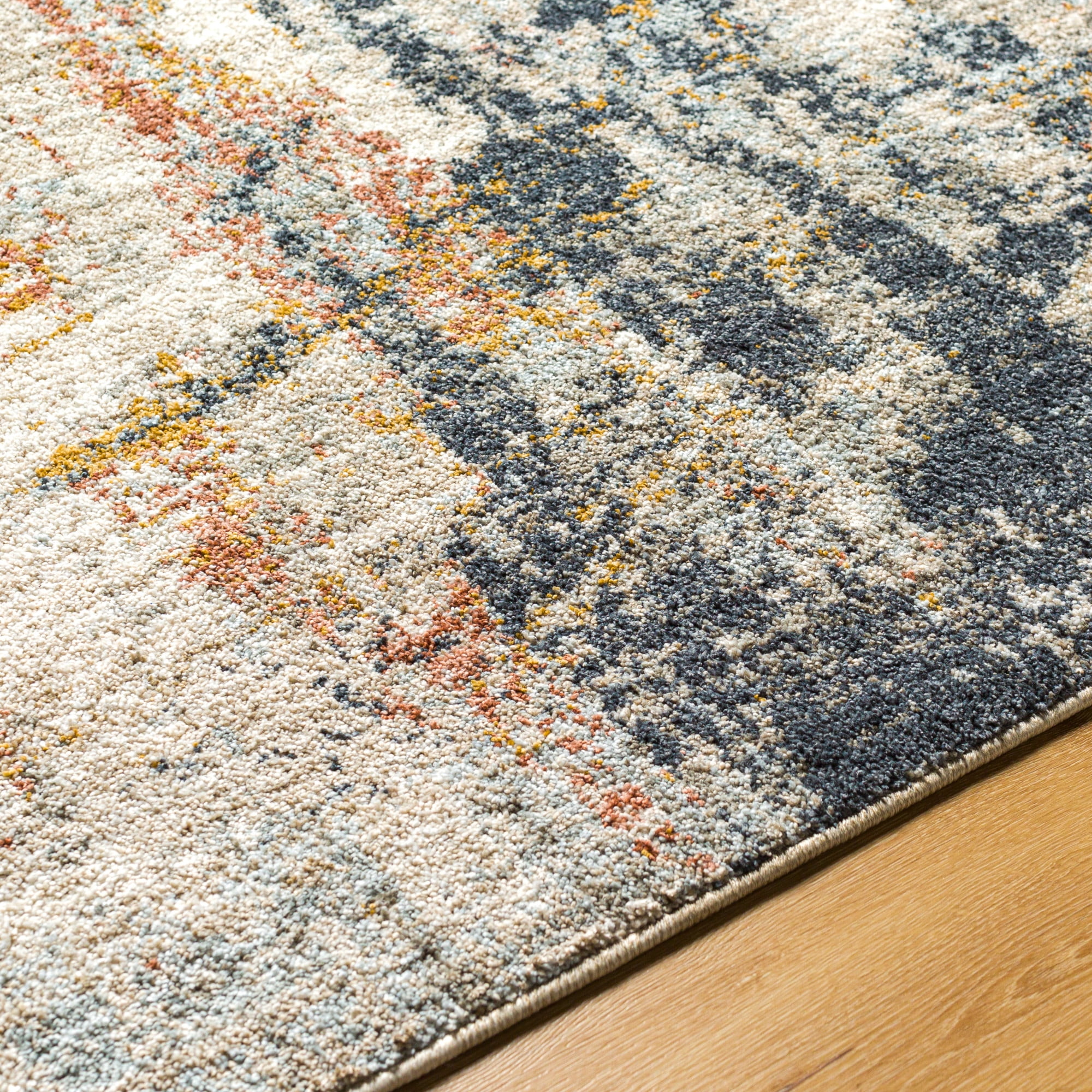 Artistic Wavers Beckham Area Rug, 2'7" x 7'3", Cream/Gray