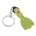 thumbnail image 2 of Llavero de Buceo Cola Charm Dive Fans Colgante con cremallera Verde Buceo llavero, 2 of 5