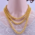 thumbnail image 4 of Limei Fashion Imitation Pearl Necklace Rustproof for Girlfriend Easy to Wear, 4 of 7
