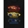 thumbnail image 6 of Cars 3, Boys' & Big Boys' Graphic T-Shirt, Racing Trio, Sizes 4-18, 6 of 7