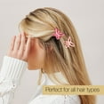 thumbnail image 6 of Scunci x Kelsey Anderson Acrylic Butterfly-Shaped Claw Clips, Pink, 2 count, 6 of 7