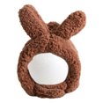 thumbnail image 2 of Gorros de invierno para niños pequeños, gorro cálido de felpa densa, bonito conejo con gorros cálidos de terciopelo, 2 of 6