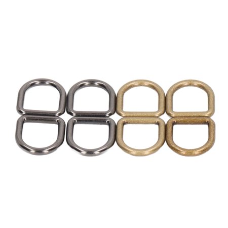 D Rings, Craft Rings Natural Arc Silver Black Seamless Welding For ...