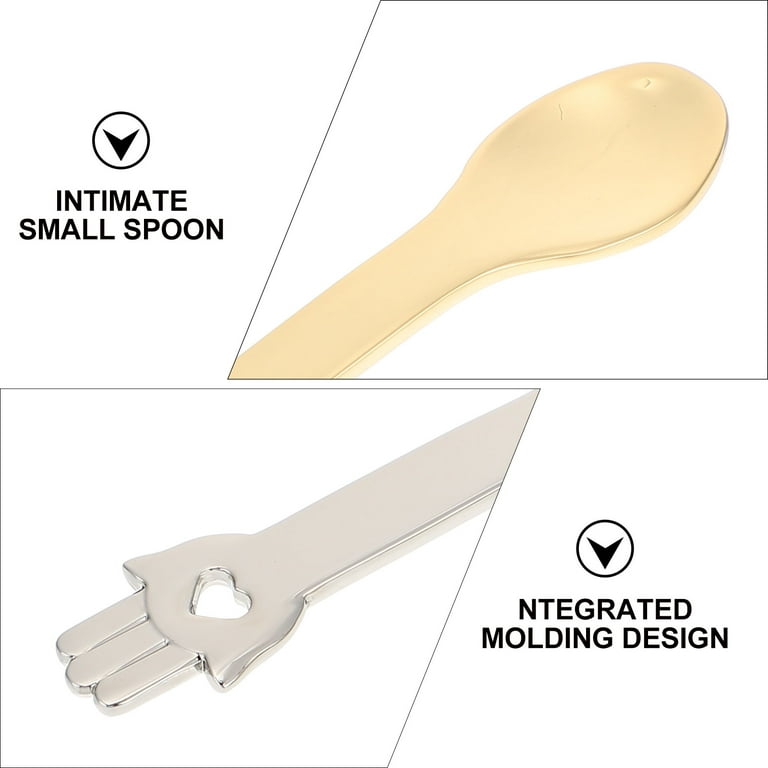 NUOLUX Spoon Spatula Facialcream Spoons Beauty Cosmetics Eye Skincare Ahead  Bump Mini Scoop Makeup Metal Tools Extract Face 