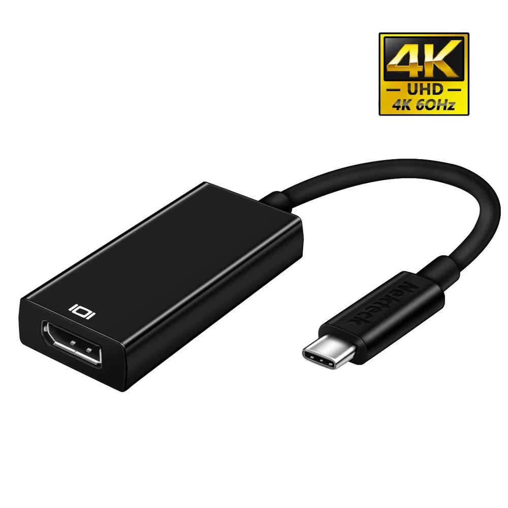 Nekteck USB Type C To DP DisplayPort Adapter For Macbook Pro Google Chromebook Samsung Galaxy 