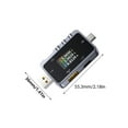 thumbnail image 2 of USB/Type C Digital Voltmeter Ammeter USB Tester Voltage And Current Tester With Color Display For Charging Devices, 2 of 11