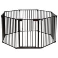 thumbnail image 1 of Costway 8 Panel Baby Safe Metal Gate Play Yard Pet Fence Adjustable, 1 of 10