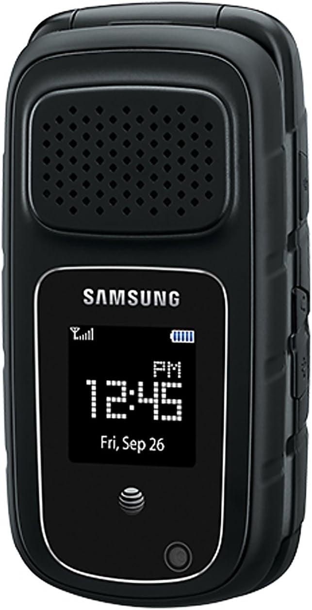 Pre-Owned Samsung Rugby 4 B780A Unlocked GSM Rugged Waterproof Flip Phone - Black