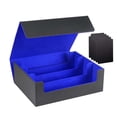 thumbnail image 4 of Caja para mazo de cartas CUTICAT con capacidad para 1800 cartas organizador de almacenamiento Azul negro, 4 of 8
