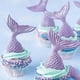 thumbnail image 4 of Molde de silicona con forma de cola de sirena para decoración de tartas, gelatina, dulces, chocolate, manualidades, bandeja para repostería, 4 of 5