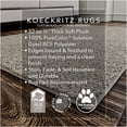 thumbnail image 6 of 12' x 14' Soft and Cozy 32oz Area Rugs. Stain Resistant and Pet and Kid Friendly. Perfect for and Room Apartments, Dorms,etc. Many Sizes Available (Color: Oyster Bay), 6 of 6