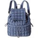 thumbnail image 1 of LHSHID Quilted Backpack for Women Lightweight Puffer Drawstring Padding Hiker Back Pack Travel Backpack College Gym Bag, 1 of 7