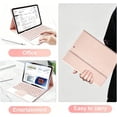 thumbnail image 7 of Wireless Keyboard Cover with Trackpad & Mouse for Lenovo Idea Tab Pro 12.7 Inch 2025，Black, 7 of 7