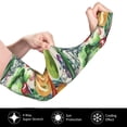 thumbnail image 3 of Daiia Vegan1 UV Sun Protection Arm Sleeves - Cooling Compression Arm Sleeve - Sports & UV Arm Sleeves for Men & Women, 3 of 8