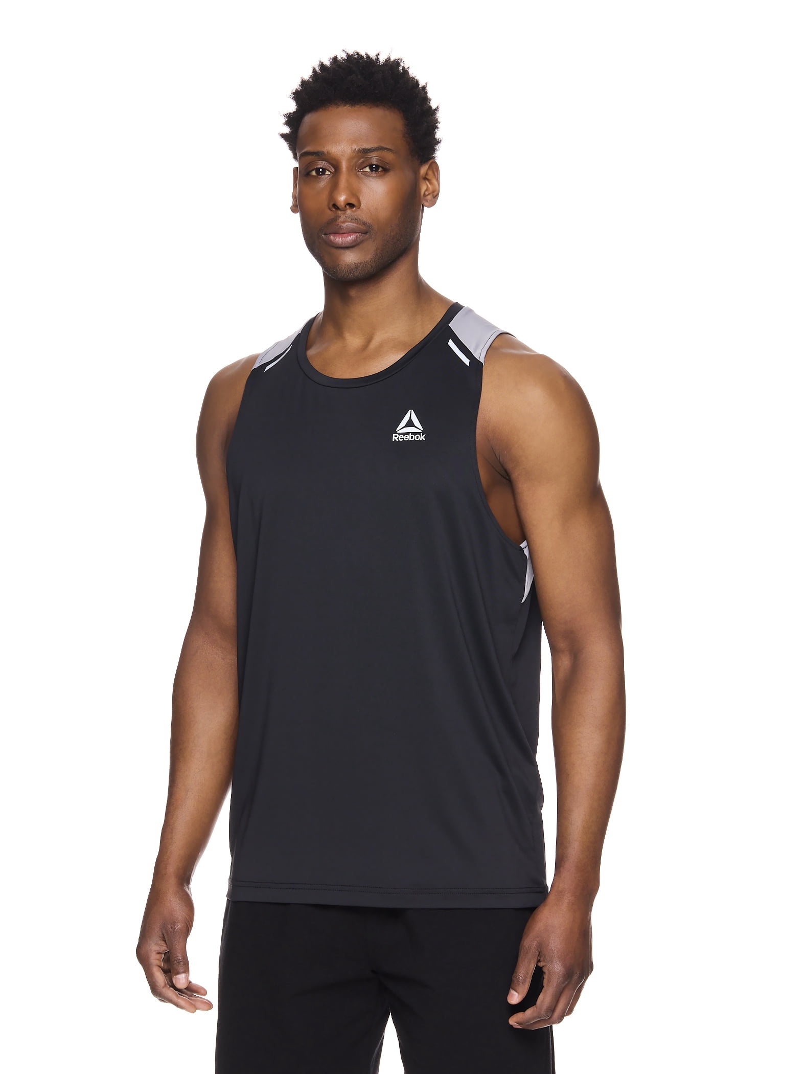 Reebok Men's and Big Men's Dash Performance Muscle Tank, up to Size 3XL