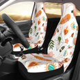 thumbnail image 3 of XMXT 2Pcs Car Seat Cover Decor Protector, Boho Decorative Feathers Front Seat Covers for Cars SUVs, Universal Fit, 3 of 9