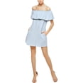 thumbnail image 1 of Vestido Stella Flounce Sanctuary Clothing para mujer azul mediano, 1 of 1