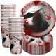 thumbnail image 5 of Xihbxyly Juego de Vasos de Papel para Halloween, Diseño de Mano Fantasma Ensangrentada, Ideal para Fiestas de Terror, Ideal para Eventos Espeluznantes y Reuniones Familiares, Fácil de Limpiar, 10 Uni, 5 of 5