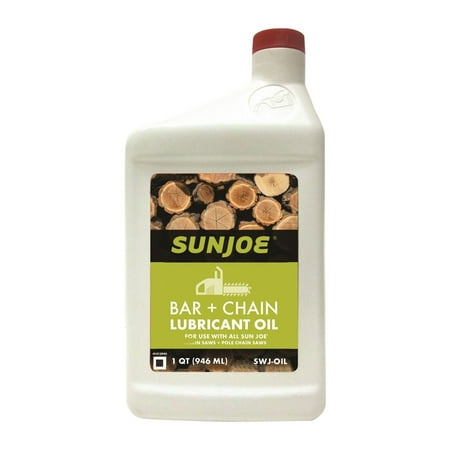 Sun Joe Chain Saw Bar, Chain and Sprocket Oil (All Sun Joe Chain Saws), 1-Quart – SWJ-OIL