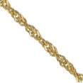 thumbnail image 2 of 14K Solid Yellow Gold 2.75mm Singapore Chain Necklace, 2 of 4